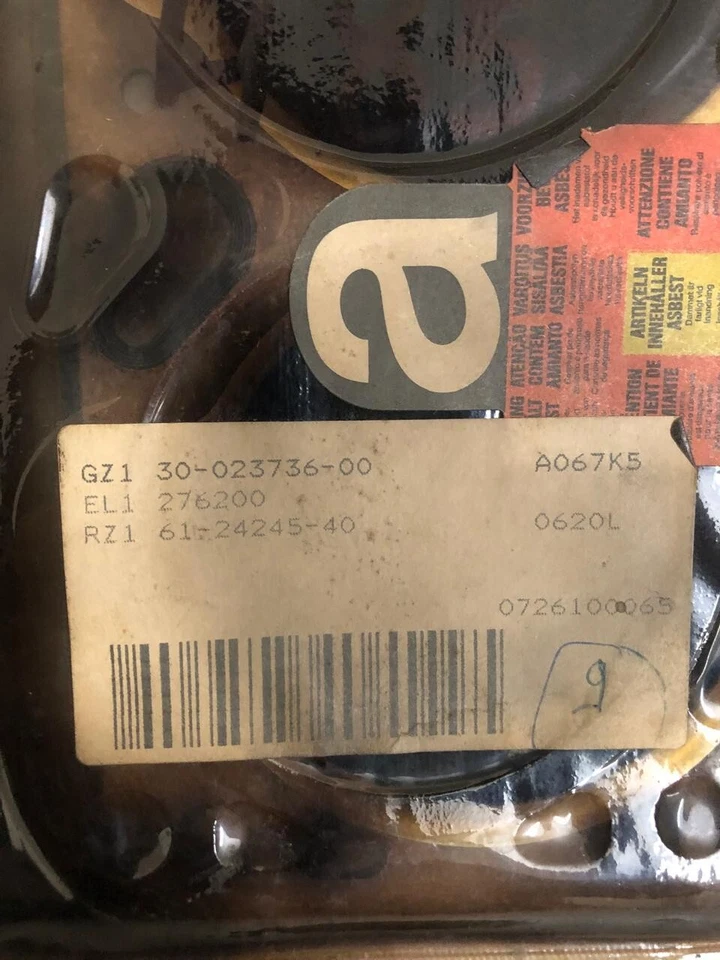 Juego de juntas de culata 276200 Goetze 30-023736-00 para Audi Volkswagen (VW) Foto 1 de 4