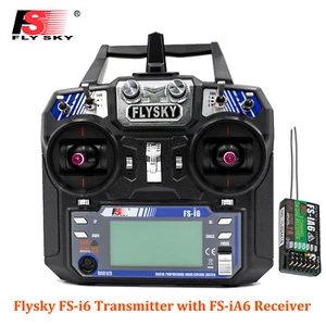 Flysky FS-i6 2.4G 6CH Radio System Transmitter FS-iA6 Receiver for RC Plane W7J4 - Picture 1 of 11