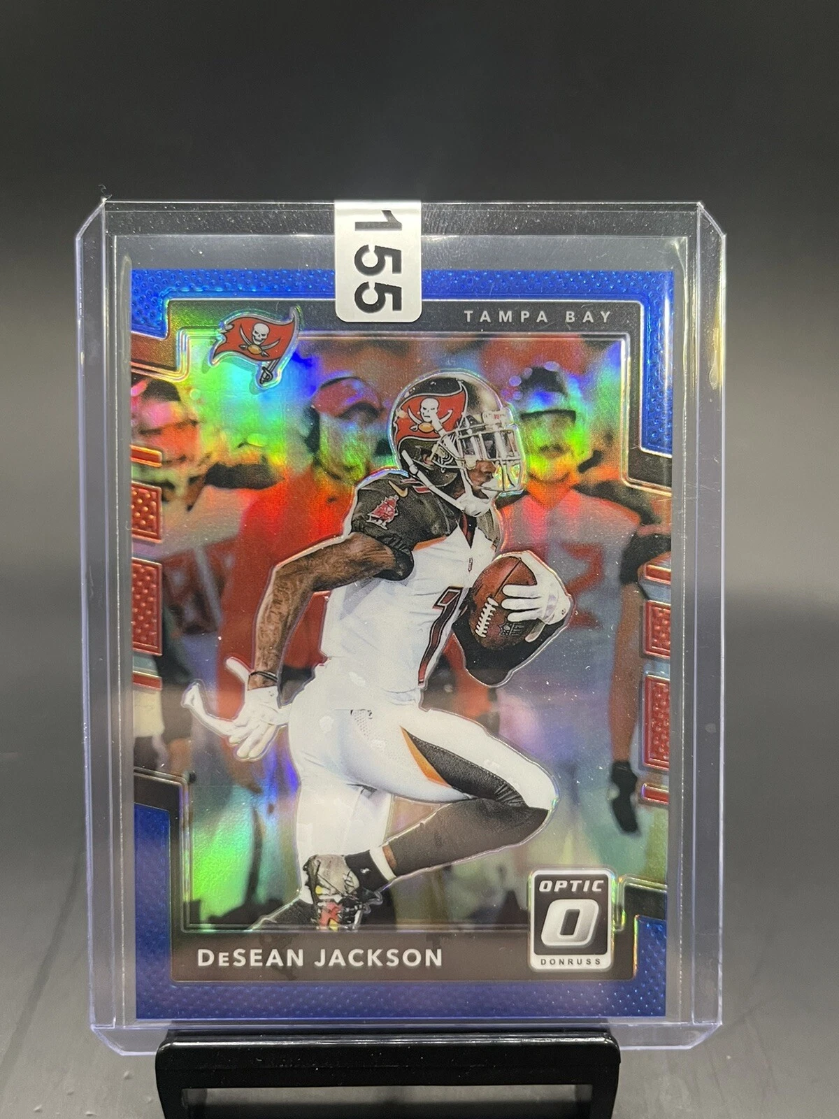 DeSean Jackson Donruss Optic Prizm Blue /149 2017 #39 Tampa Bay Buccaneers