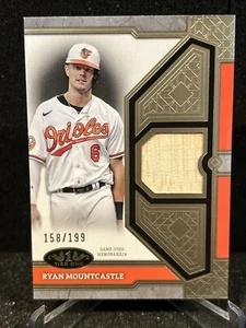 2024 Topps Tier One Baseball Ryan Mountcastle Bat Relic /199 Baltimore Orioles - Picture 1 of 2