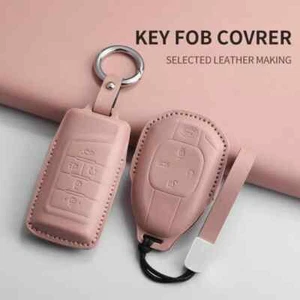 Soft PU Leather Car Key Case Cover Bag For GAC Trumpchi GS7 GS8 GM8 GS5 GA6 GM6 - Picture 1 of 30
