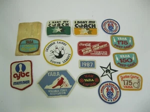 COLECCIÓN DE COLECCIÓN DE PARCHES DE BOLOS SURTIDOS DE VIRGINIA 15 PIEZAS - Imagen 1 de 4