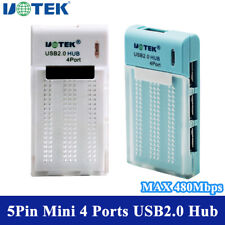 4 ports adaptateur USB2.0 HUB séparateur OTG extension haute vitesse ordinateur de bureau ordinateur portable