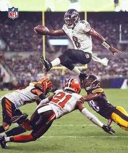 LAMAR JACKSON BALTIMORE RAVENS MVP - NFL SUPERSTAR - 4x6 Glossy Printed Photo - Picture 1 of 1
