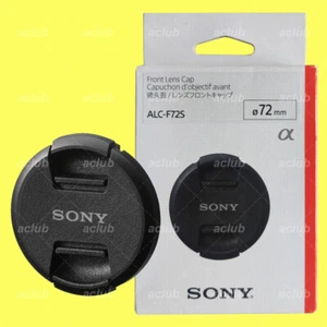 Sony ALC-F72S Front Lens Cap 72mm Snap-On Lens Dust Cover Protector - Picture 1 of 2