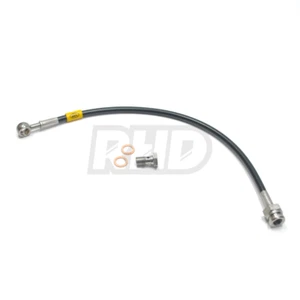 HEL BRAIDED CLUTCH DAMPER BYPASS LINE HOSE FOR MITSUBISHI L200 ALL MODELS 96-05 - Picture 1 of 3