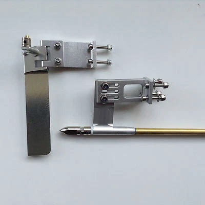 95mm rudder strut  4mm shaft set for nitro electric for rc boat  -1187 - Image 1 of 4