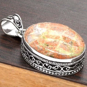 Unakit Ethnisch Handgemacht Antik Design Anhänger Schmuck 0.8 " P 632 - Bild 1 von 5