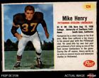 1962 Post Cereal #124 Mike Henry Steelers USC 5 - EX F62P 00 3109