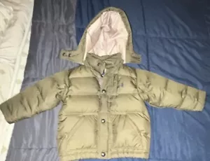POLO RALPH LAUREN TODDLER BOY'S PUFFER JACKET~SIZE 24 GREEN - Picture 1 of 4