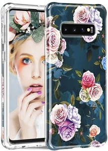 Funda Hocase Galaxy S10 Colorida Rosa Flores - Imagen 1 de 5