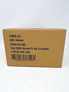 FUNKO SODA Marvel SpiderMan Japanese TV Factory Sealed 6 Figure Case w/ Chase! - Picture 1 of 2