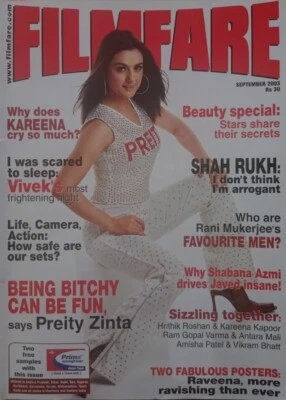 Filmfare  September  2003* Bollywood Rare Magazine - Image 1 of 4