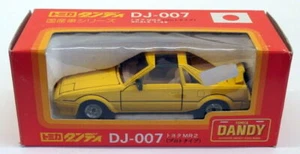 Tomica Dandy 1/43 Scale Diecast DJ-007 - Toyota MR2 - Yellow - Picture 1 of 3