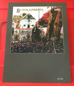 Black Sabbath Self-Titled/Uriah Heep Album Cover Art PICTURE / PRINT 12" x 9" - Picture 1 of 4