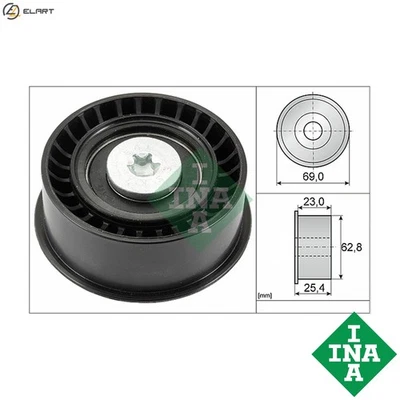 DEFLECTION PULLEYGUIDE PULLEY TIMING BELT 532 0033 10 FOR HOLDEN TIGRA VIVA 1.8L - Image 1 of 4
