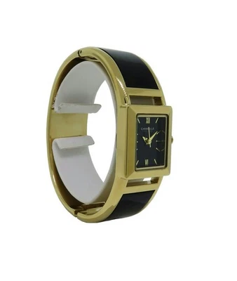 Reloj Brazalete Mujer Caravelle New York 44L149 Analógico Negro Tono Dorado Foto 1 de 4