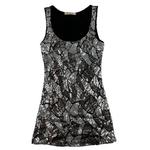 Arden B Womens Sequin Tank Top Blouse Size XS - Picture 1 of 3