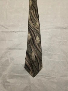 Stringbeans Men Neck Tie Classic Multicolor Green 100% Polyester Made in USA - Picture 1 of 7