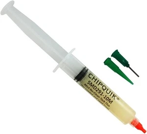 Chip Quik SMD291 Tack Flux senza pulizia (10cc/10g manuale 10cc/10g siringa - Foto 1 di 1