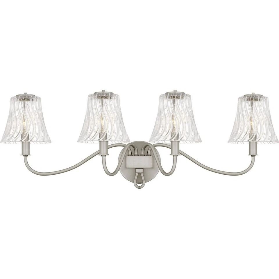 Quoizel Lighting - McKinney - Tocador de baño de 4 luces - 11 pulgadas de alto y 31 pulgadas Foto 1 de 1