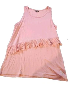 BeBe SPORT GR. M TANK FITNESS YOGA LAUFEN BEQUEM SOFT PINK TAILLENRÜSCHE - Bild 1 von 14
