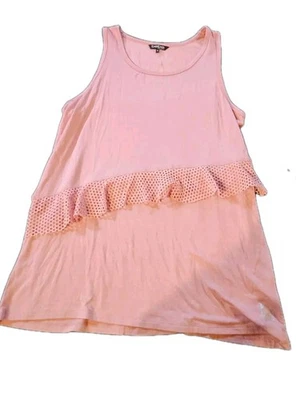 BeBe SPORT SZ M БАК ФИТНЕС ЙОГА ЗАПУСТИТЬ УДОБНЫЙ МЯГКИЙ РОЗОВЫЙ ТАЛИИ ОБОРКИ - Изображение 1 из 4