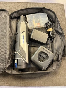 DREMEL 8240 Cordless Rotary Tool Kit (8240 F013824000) USED W/ Carrying Case - Picture 1 of 4
