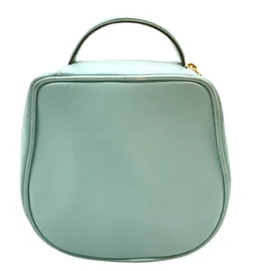 Auth GUCCI Vanity Leather Light Blue Pouch NS071768 - Picture 1 of 13