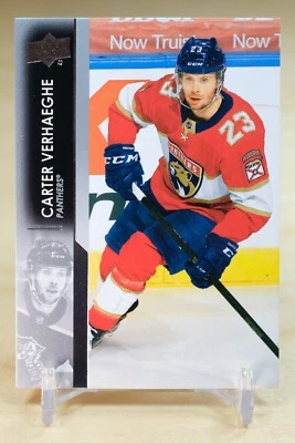 2021-22 Upper Deck Series 1 Base #79 Carter Verhaeghe - Florida Panthers - Image 1 of 2