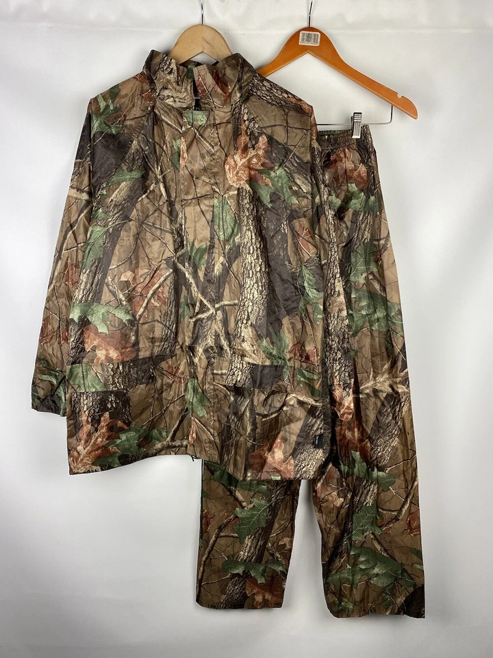 Pro Climate Real Tree Camo Hunting Suit Jacket Pants size M - Image 1 of 4