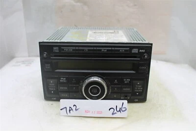 2010 Nissan Cube AM FM Audio Radio Receiver CD Player 281851FC0D Module 246 7A2 - Image 1 of 4
