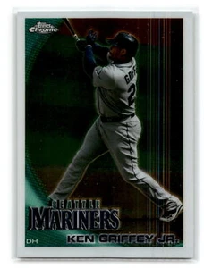 2010 Topps Chrome #28 Ken Griffey Jr. Seattle Mariners 202523 - Picture 1 of 2