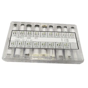 Silver Luminous Watch Hour/Second/Minute Hands Neddles Watchmaker Repairing Tool - Picture 1 of 9