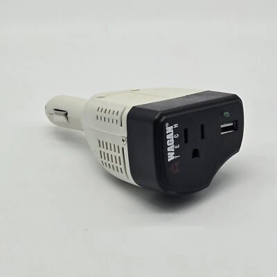 Wagan Tech Smart AC Inverter 80 USB 12V / 110V DC  For Car W/ Free Shipping - Image 1 of 4