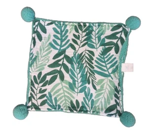 Cloud Island Leaf Lovey Bersaglio Mussola Verde Bianca Sherpa Pom 2020 Natura - Foto 1 di 6