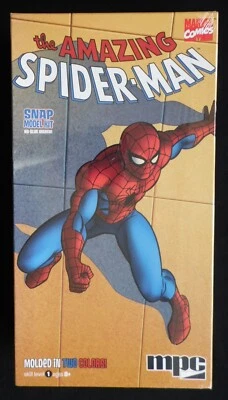 Marvel Comics: The Amazing Spider-Man MPC Model Kit, Brand New Sealed, SPIDERMAN - Image 1 of 4