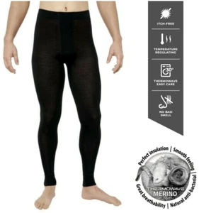 100 % natürliche Merinowolle Thermowave warm 180 g/m² Herren Leggings Basisschicht (711) - Bild 1 von 12
