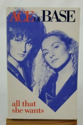 Ace Of Base: All That She Wants Cassette Tape Single Arista #12614-407822/1993 - Image 1 of 4