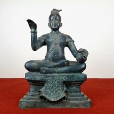 15" Kumanthong Buddha Statue Thai Amulet Ghost Boy Baby Sign & Mark Bring Luck