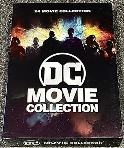 DC 24-Movie Collection DVD Set w/ Slipcover - FULLY TESTED with FREE SHIPPING!! - Picture 1 of 5