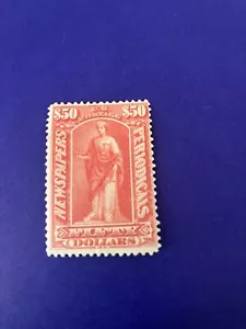 US Scott #PR124 Mint Hinged VF Newspapers/Periodicals Stamp Cat $75 - Picture 1 of 3
