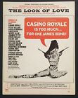 POUSTY SPRINGFIELD « LE LIVRE DE L'AMOUR » James Bond CASINO ROYALE 1967 partition musicale