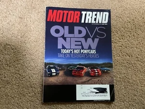 MOTOR TREND 2011 JULI - ALT vs NEW MUSCLECAR SHOOTOUT* - Bild 1 von 3