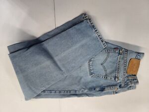 Vintage Levis 550 Jeans Relaxed Fit Tapered Leg Blue Wash Women Sz 12 30 x 32