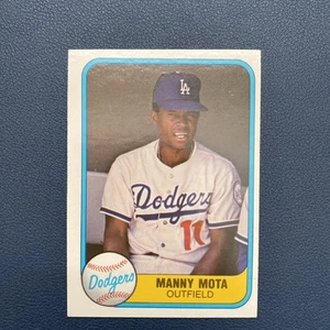 1981 Fleer #141 Manny Mota NM - Picture 1 of 2