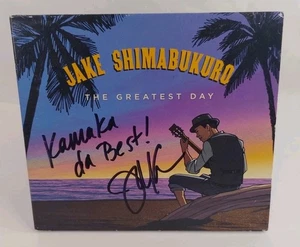 JAKE SHIMABUKURO - THE GREATEST DAY [DIGIPAK] UNVERIFIED SIGNATURE*🌺🌺🌺🤙 - Picture 1 of 5