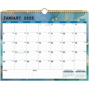 Wall Calendar 2025-2026 – 2 Year Calendar 2025-2026, Jan 2025 – Dec 2026, 14.... - Picture 1 of 8