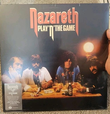 Nazareth "Play 'N' the Game" Vinyl LP Europe 2019 Sealed - Image 1 of 4