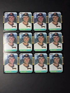 1987 Donruss Will Clark 12 Card RC Lot San Francisco Giants Rookie - Bild 1 von 1